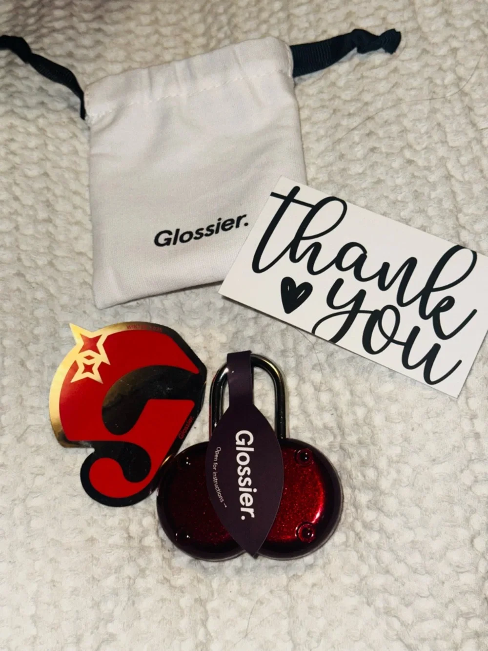 Glossier Red Combination collector padlock. Sold out! - Picture 11 of 15